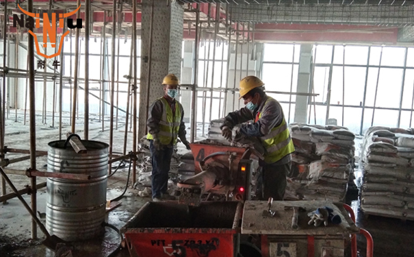 冰球突破聚合物修补砂浆针对差别修补工具的施工说明